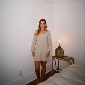 Bees & Bones - Brand new white linen Leonora dress  S/M